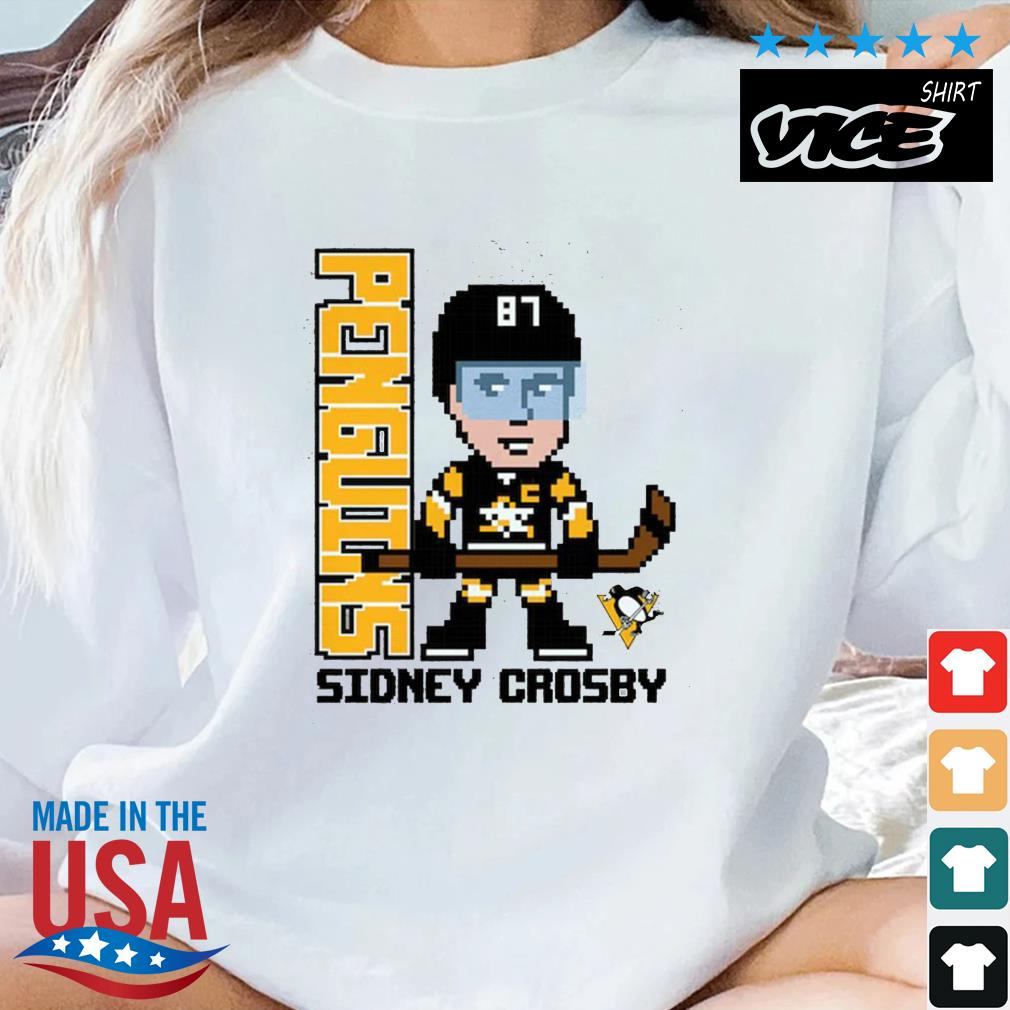 Sidney Crosby Pittsburgh Penguins Pixel Player 2.0 Shirt