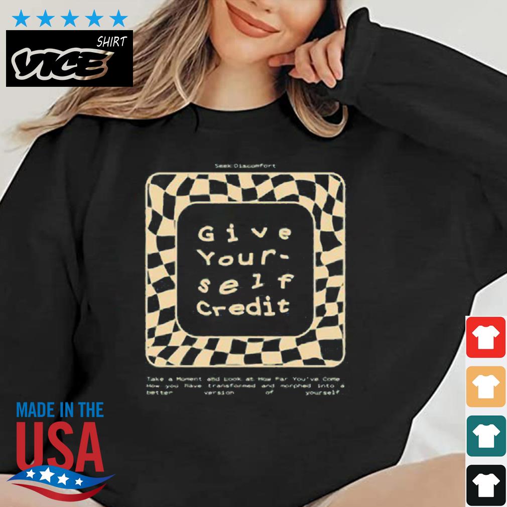 Slate Give Yourself Credit Shirt