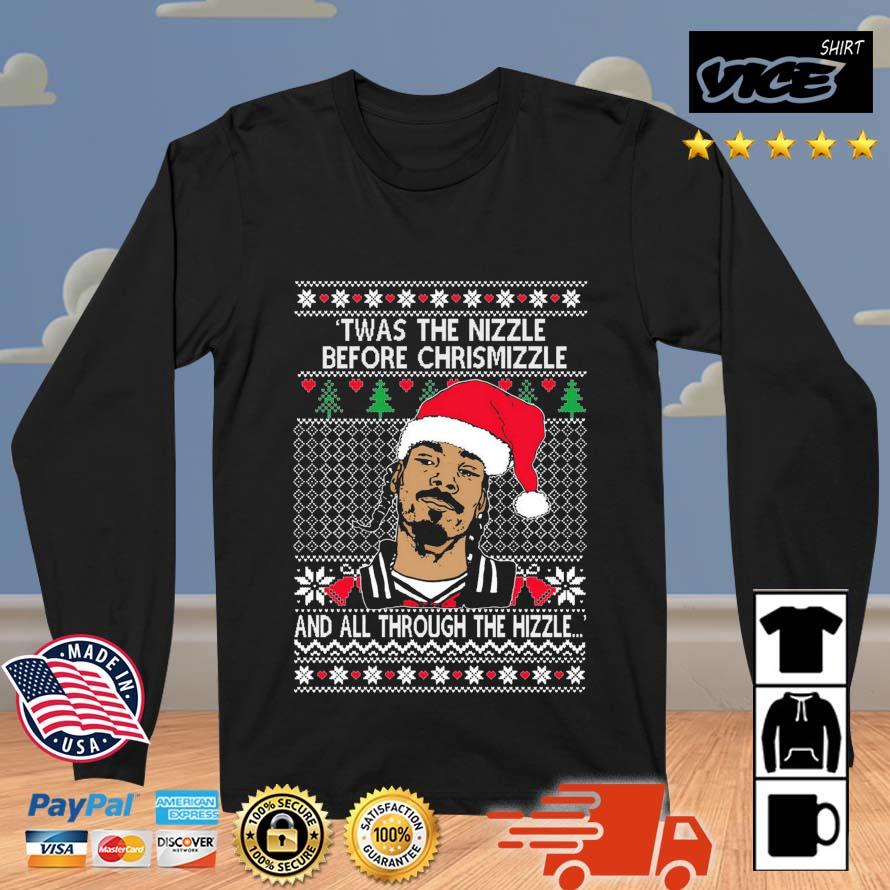 Snoop Dogg 'Twas The Nizzle Before Christmizzle Ugly Christmas 2022 Sweater