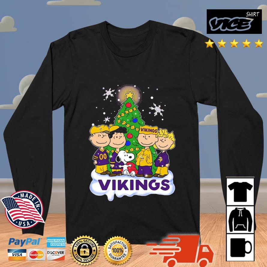 Snoopy The Peanuts Minnesota Vikings Christmas 2022 Sweater