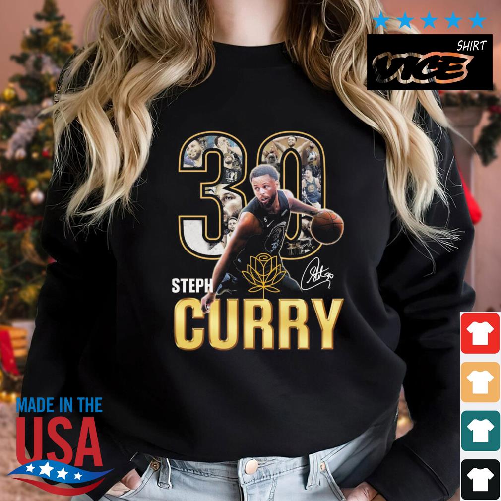 Steph Curry 30 Signature 2022 Shirt Sweater den