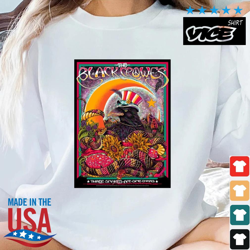 The Black Crowes Three Snakes And One Charm Shirt