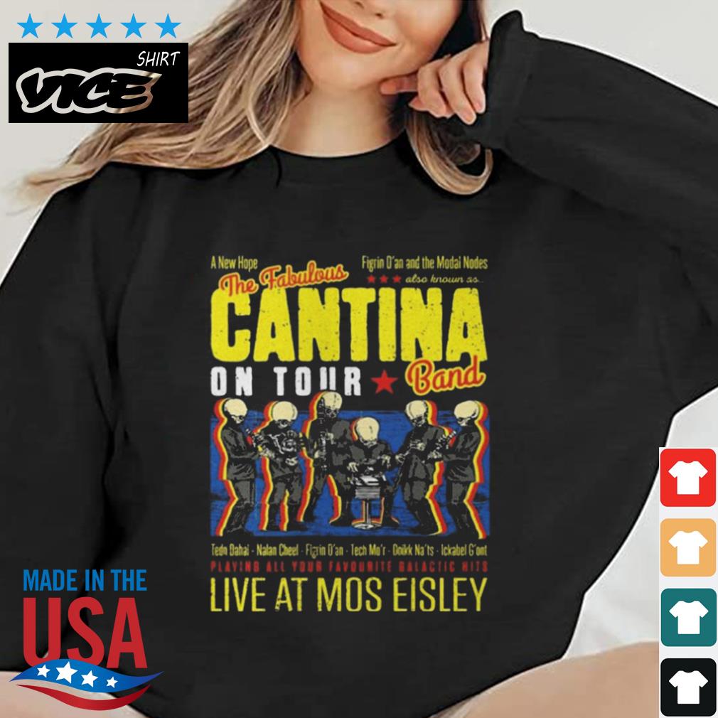 The Fabulous Cantina On Tour Band live at Mos Eisley Shirt