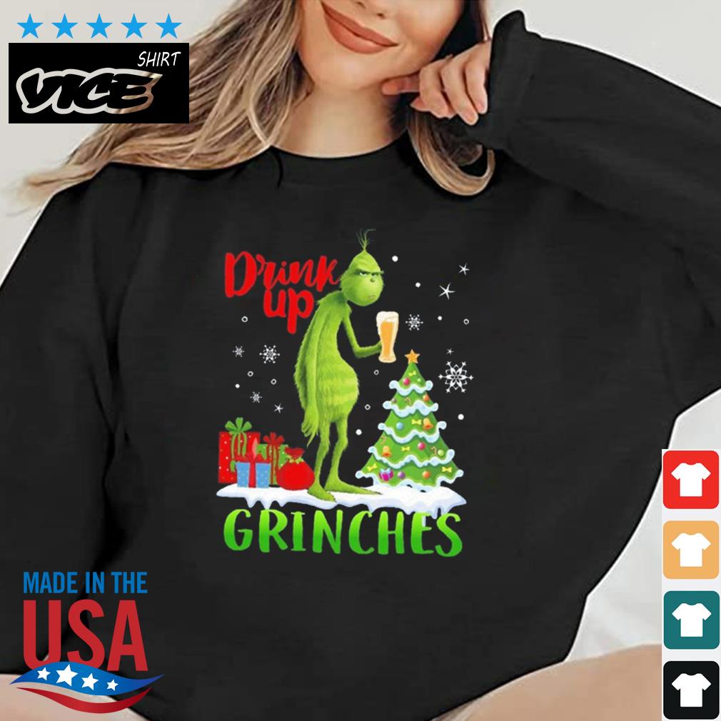 The Grinch Drink Up Grinches Christmas Sweater
