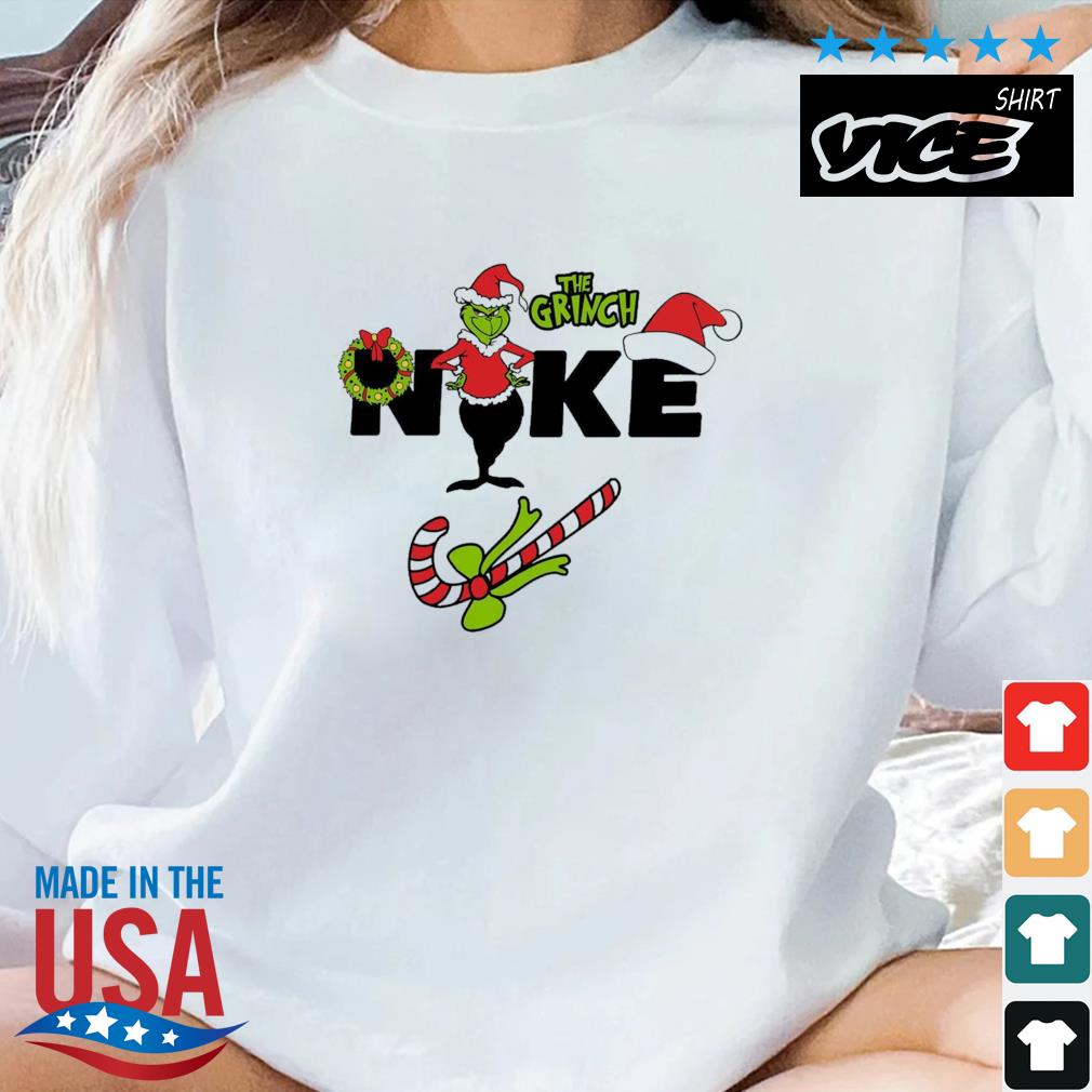The Grinch Nike Christmas Funny Sweater
