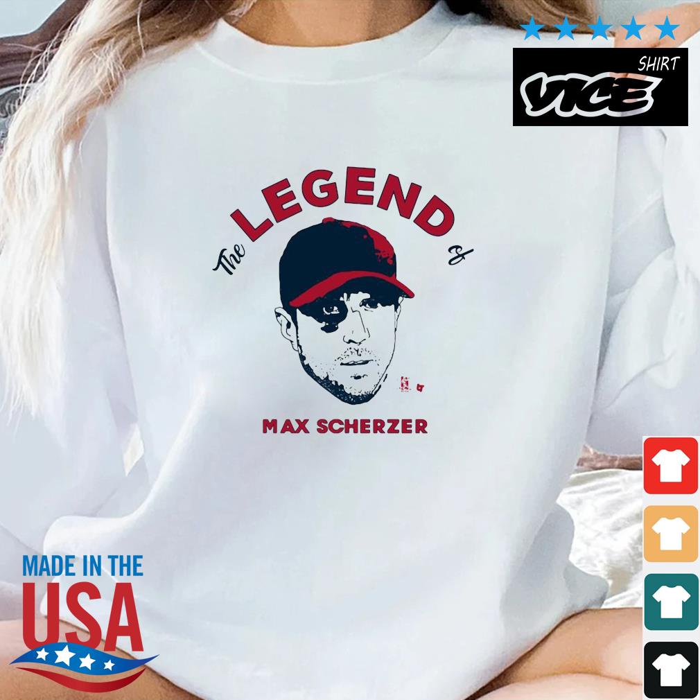 The Legend Of Baseball Max Scherzer Shirt