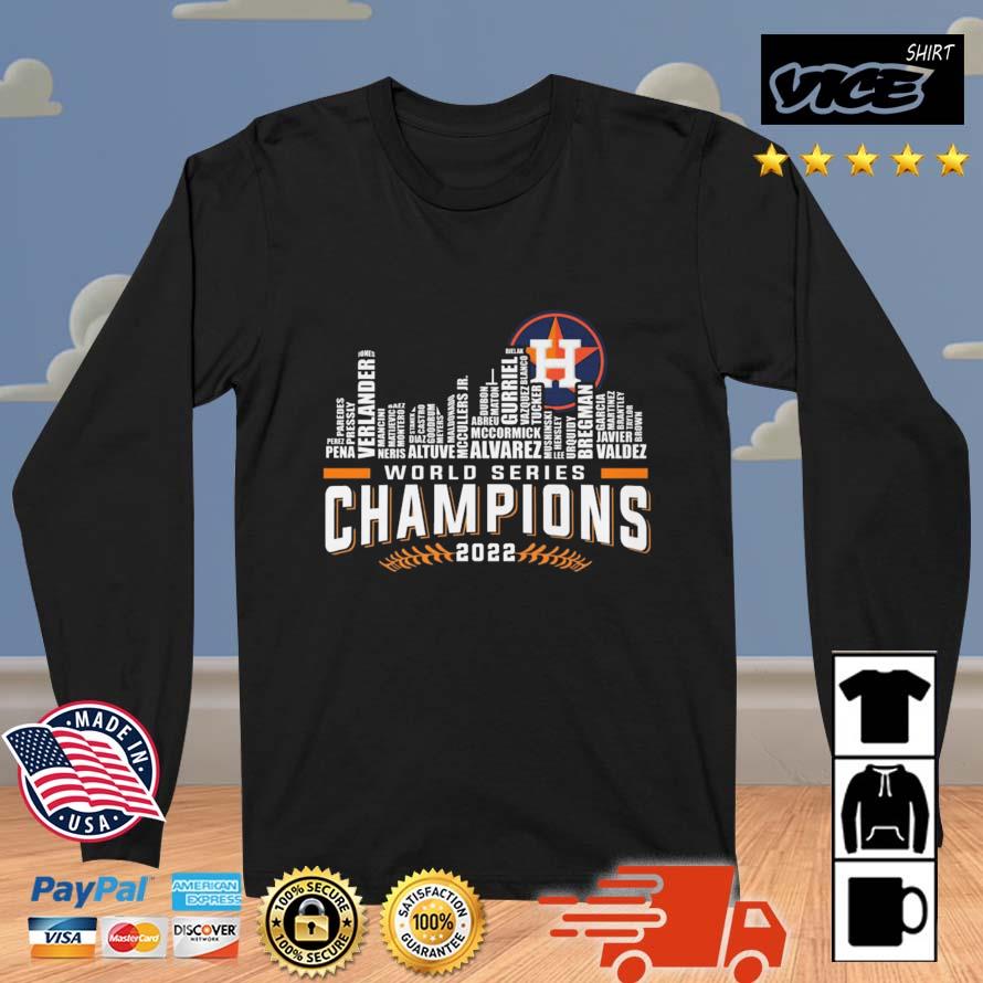 The Skyline Houston Astros World Series Champions 2022 shirt