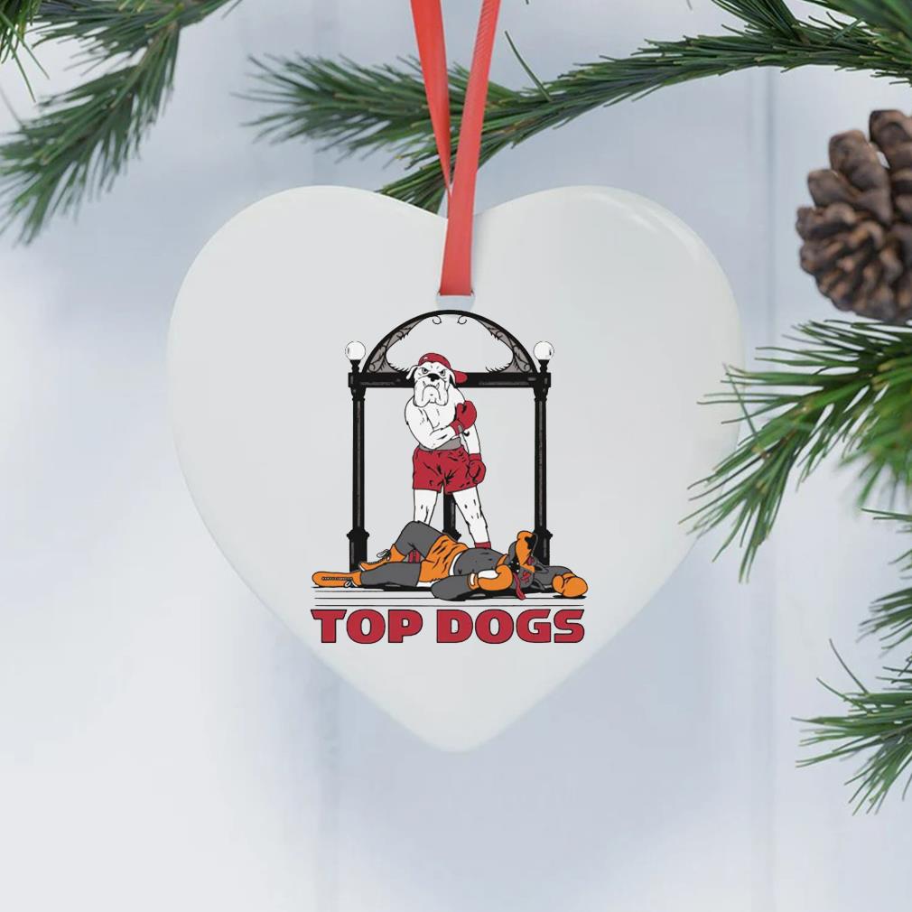 Top Dawgs UGA Vs Tennessee Ornament