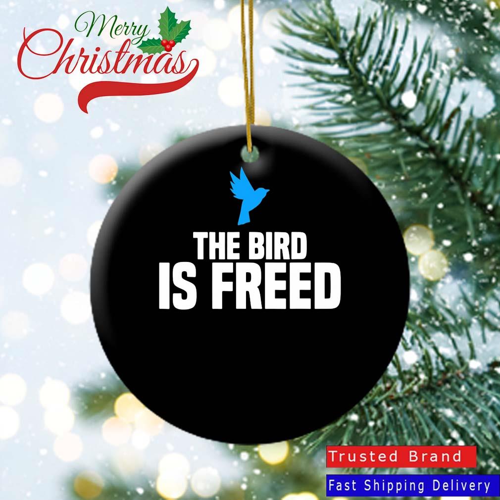 Twitter The Bird Is Freed Ornament