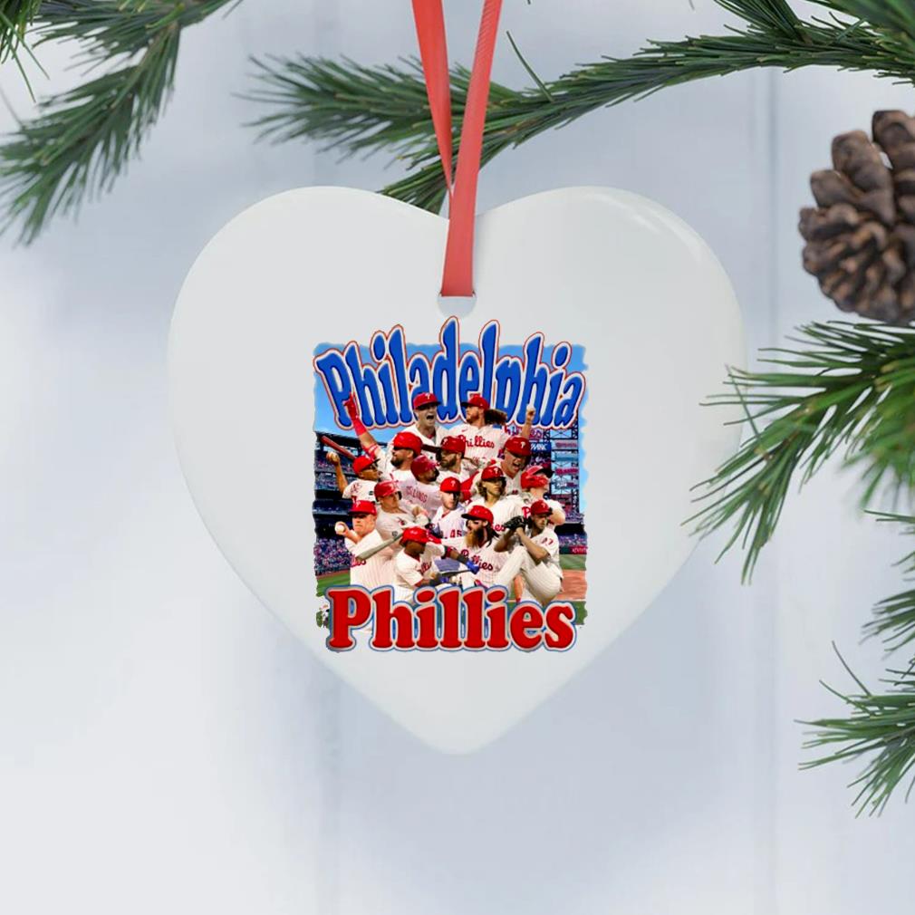 Vintage Phillies Baseball Philadelphia Phillies Baseball Player 2022 Ornament