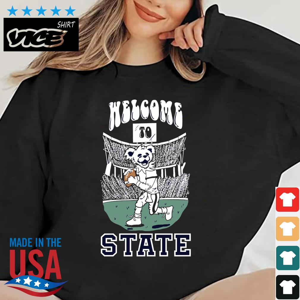 Welcome To State Football Grateful Dead Shirt