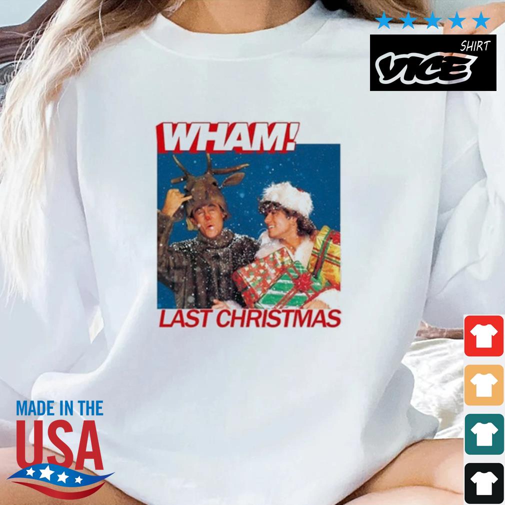 Wham English Music Duo Last Christmas Lyrics Sweater