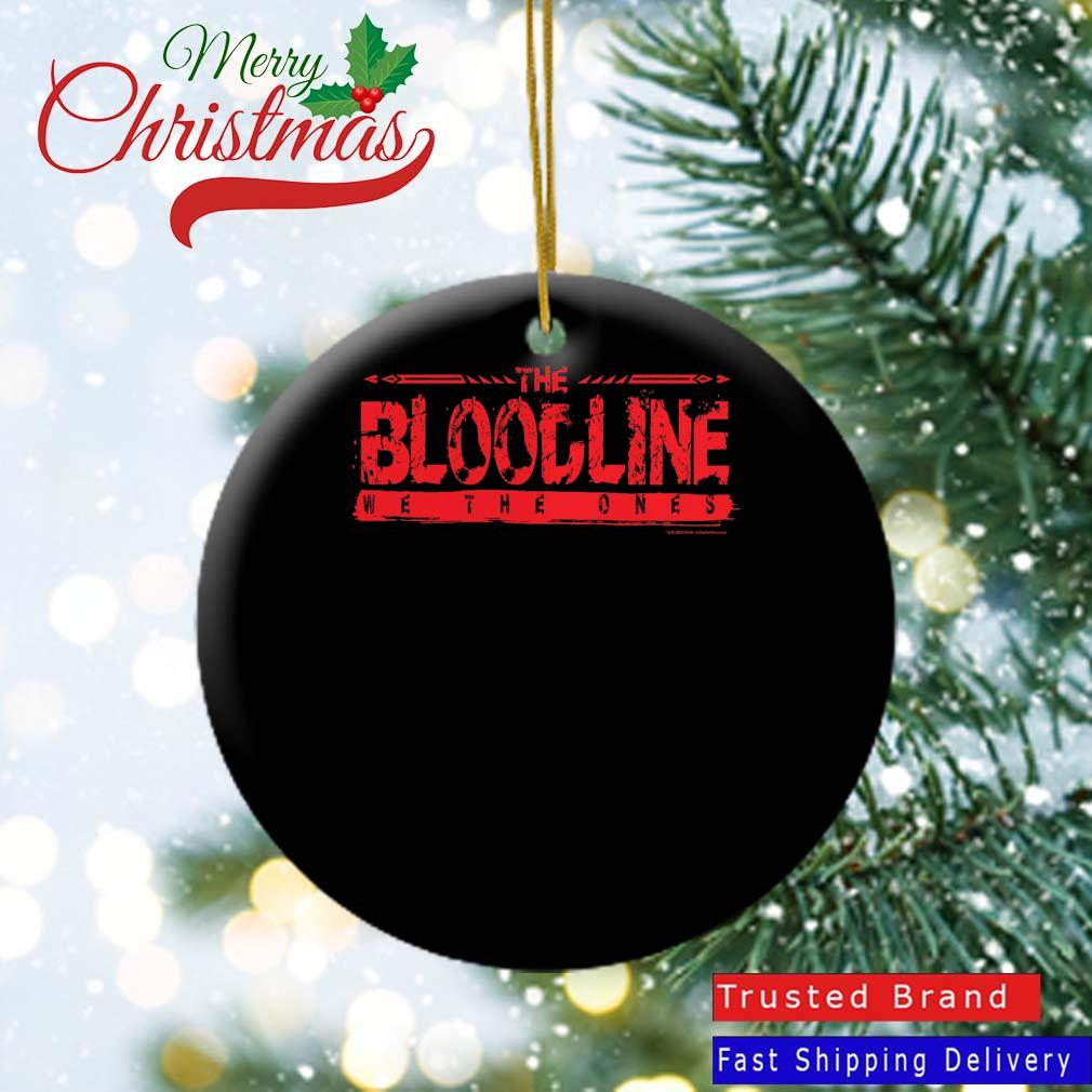WWE The Bloodline We The Ones Logo T-Ornament