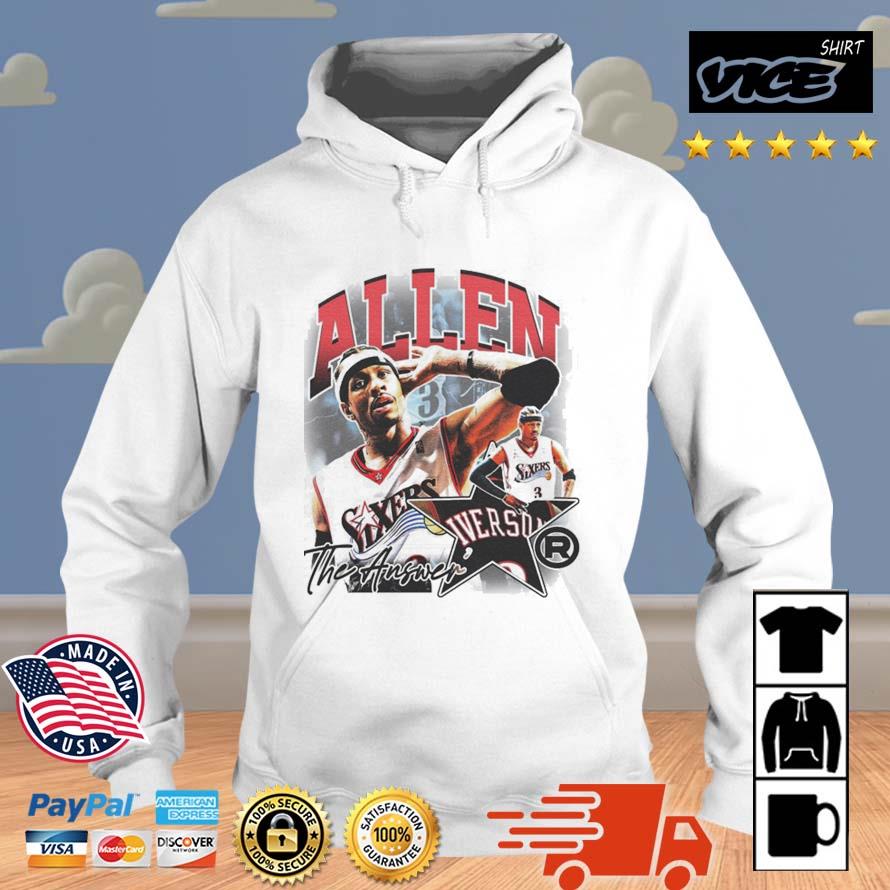 Allen Iverson The Answer Travis Scott Astroworld Shirt Vices hoodie trang