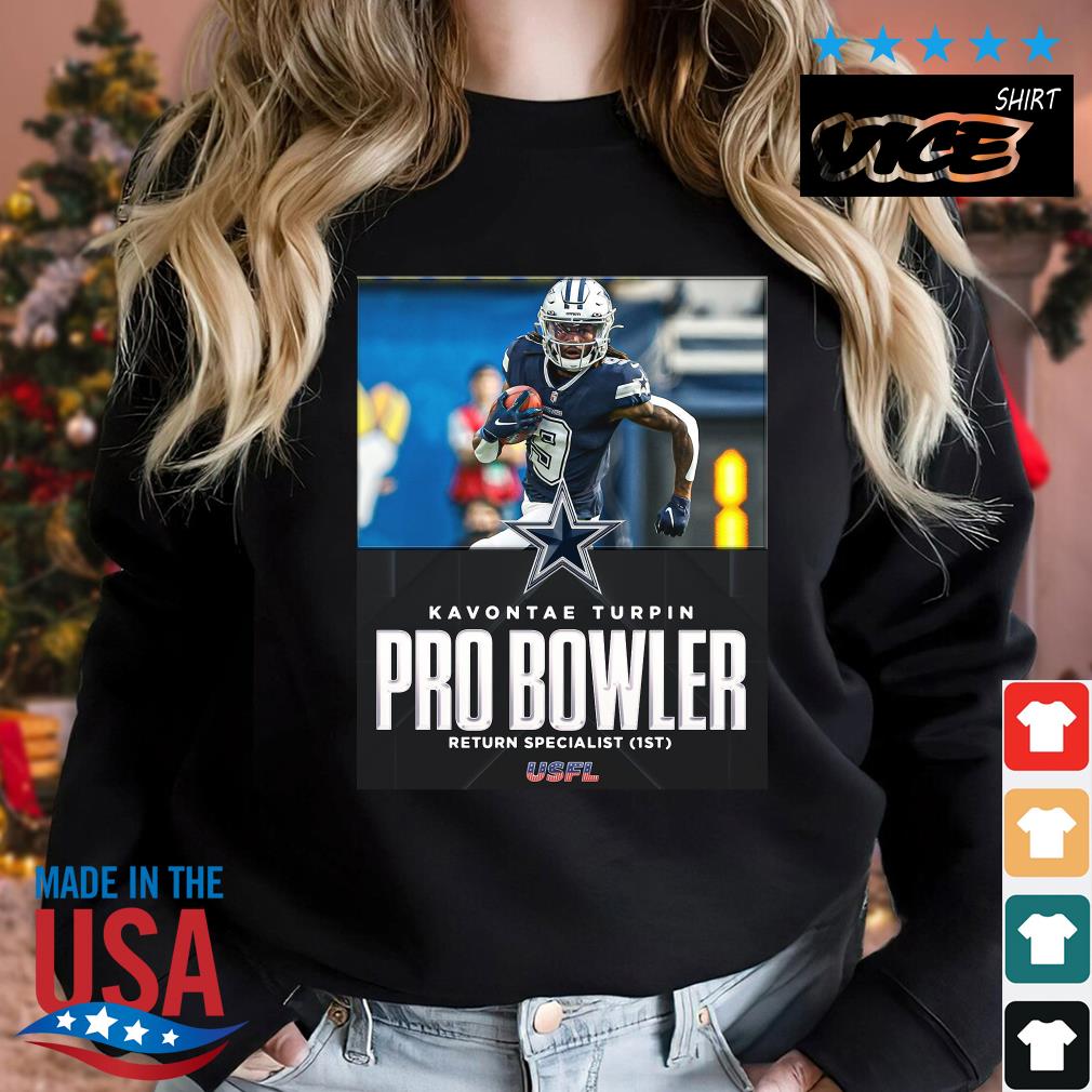 Dallas Cowboys Kavontae Turpin Pro Bowler Return Specialist Shirt Sweater den
