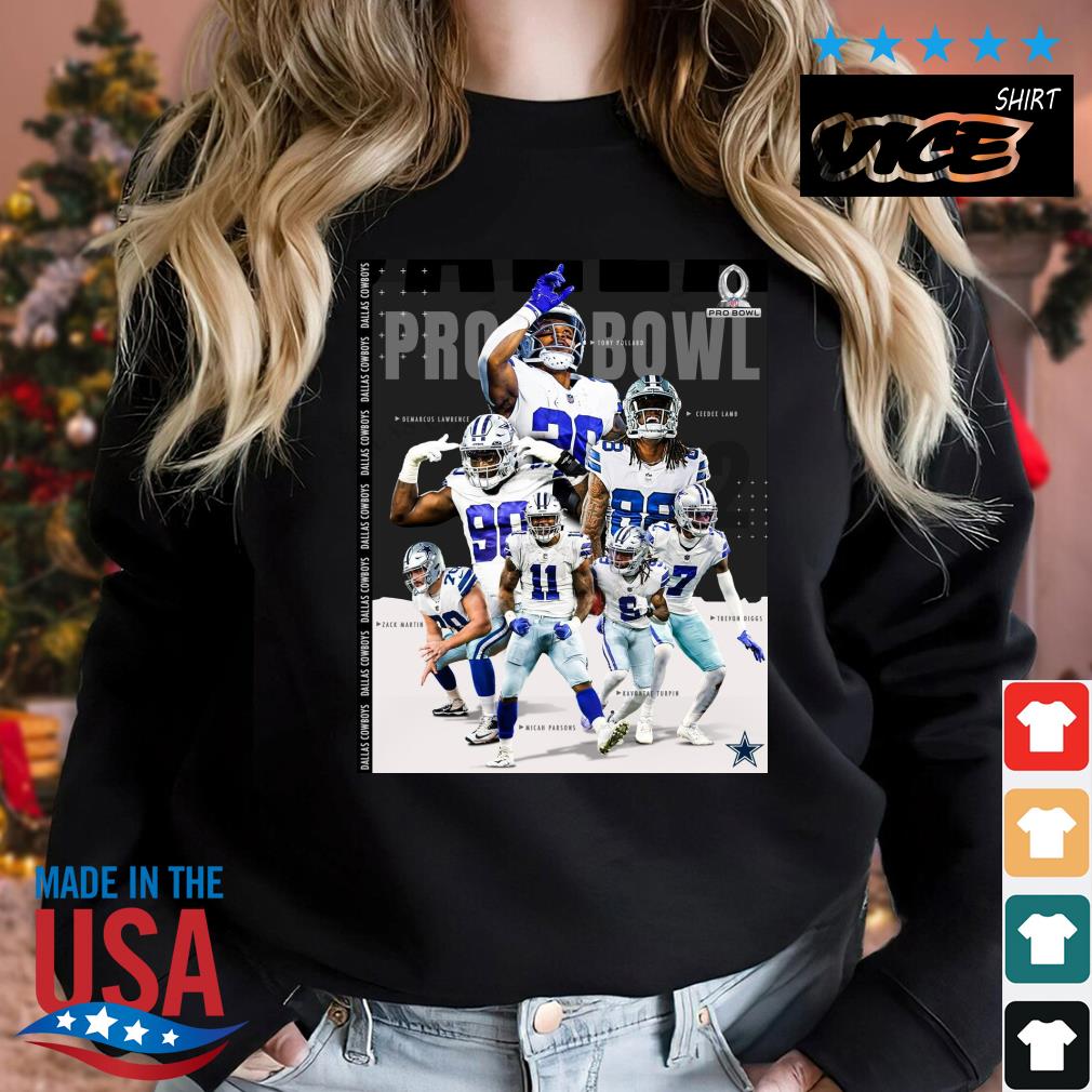 Dallas Cowboys Lucky Number 7 Pro Bowl Shirt Sweater den