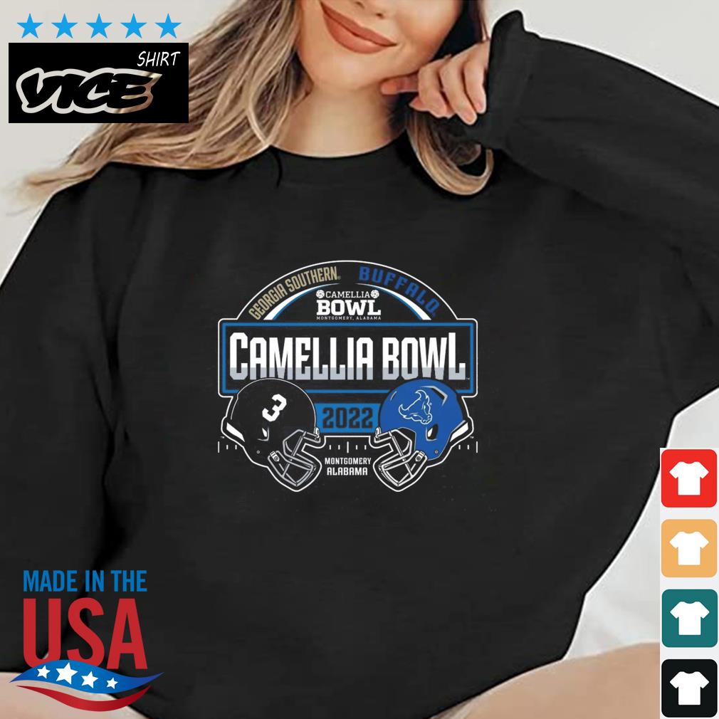 Georgia Southern Vs Buffalo 2022 Camellia Bowl Champions Matchup Shirt