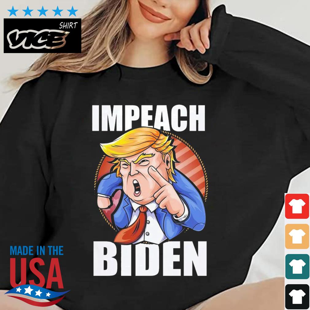Impeach Biden Trump 2024 Shirt President Republican Conservative Funny Donald Trump