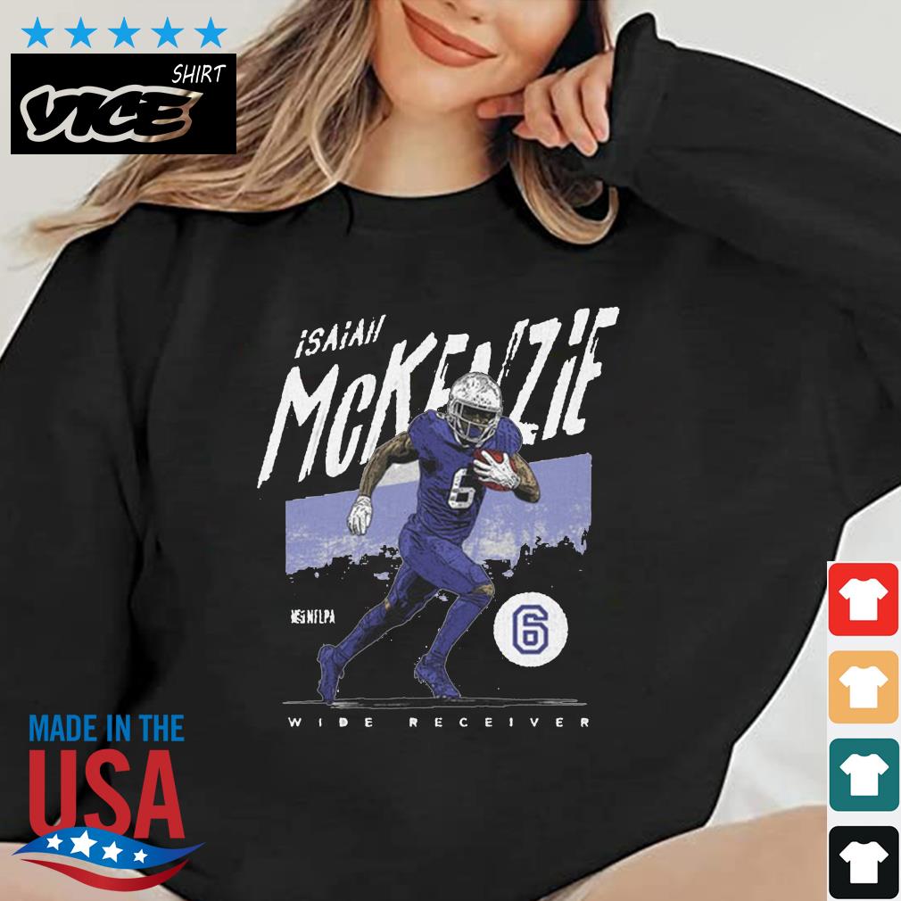 Isaiah McKenzie Buffalo Bills Grunge Wide Receiver Shirt
