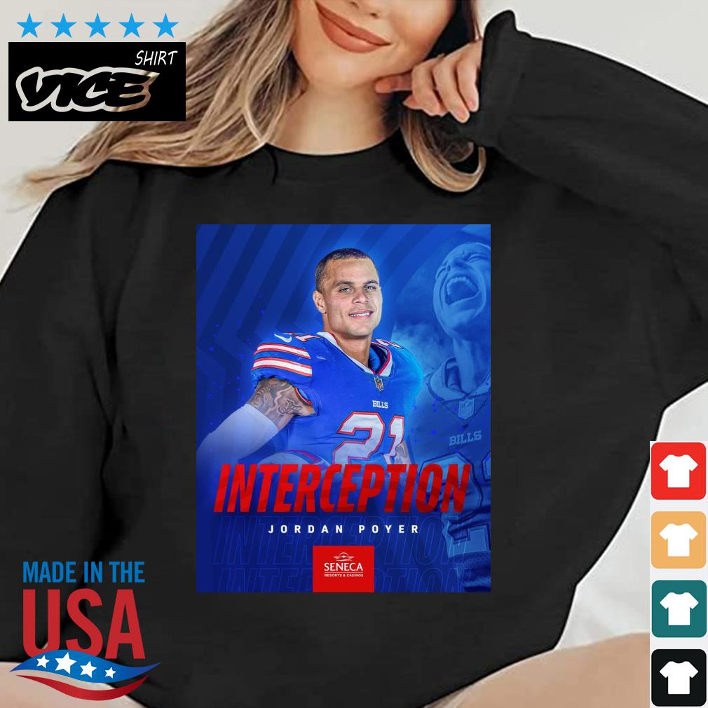 Let's Go Jordan Poyer Interception Buffalo Bills Shirt