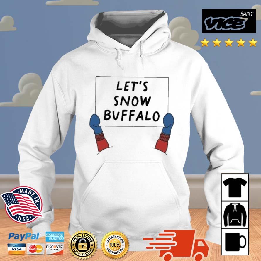 Let's Snow Buffalo Shirt Vices hoodie trang
