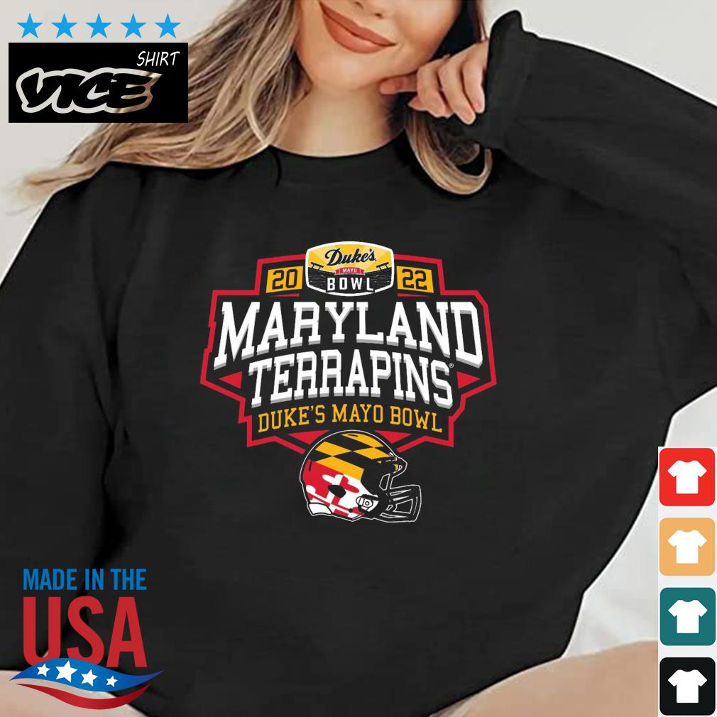 Maryland Terrapins 2022 Duke's Mayo Bowl Shirt