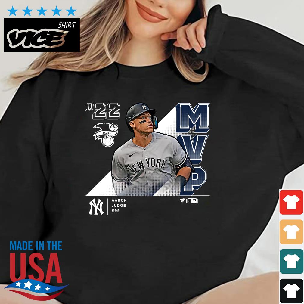 New York Yankees Aaron Judge MVP 2022 AL Shirt