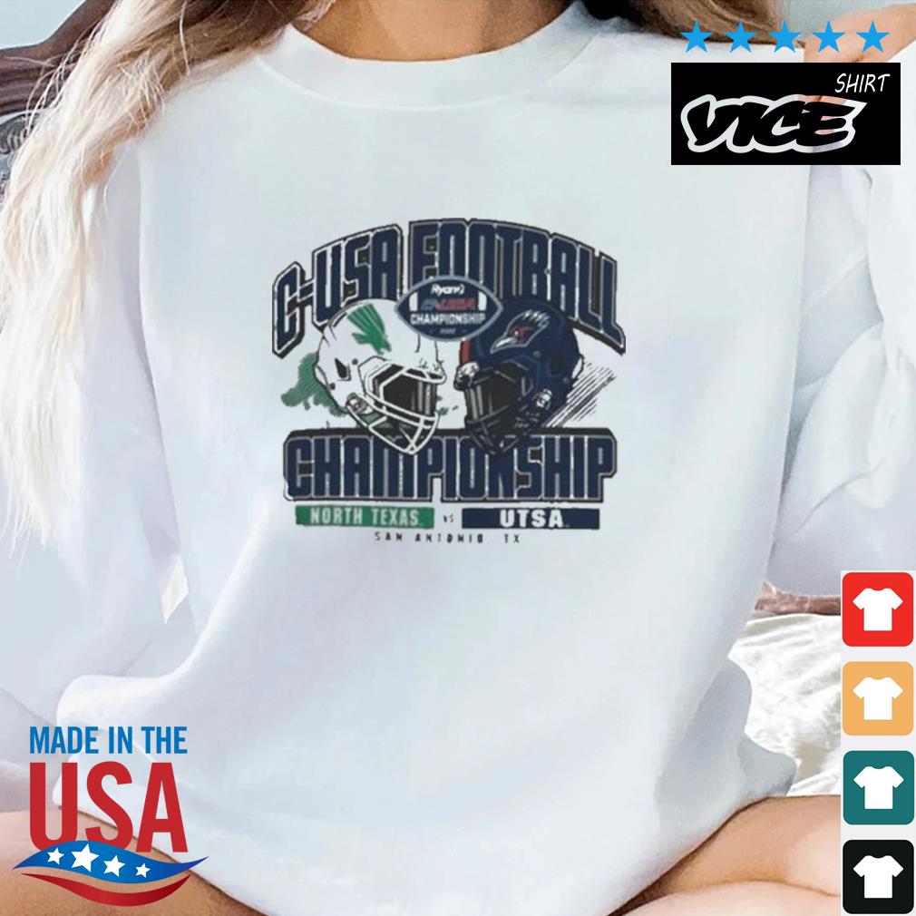 North Texas vs UTSA 2022 Conference USA Football Championship Shirt