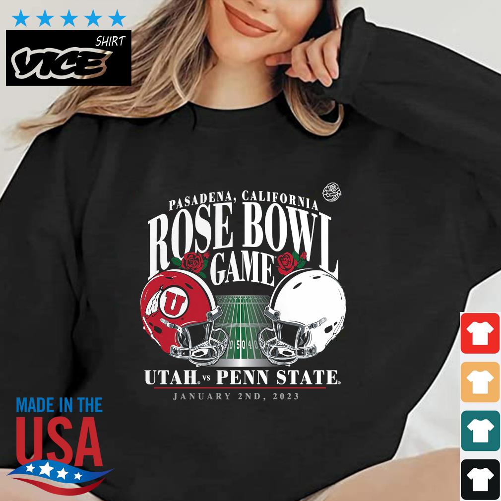 Penn State Nittany Lions vs. Utah Utes 2023 Rose Bowl Matchup Old School Shirt