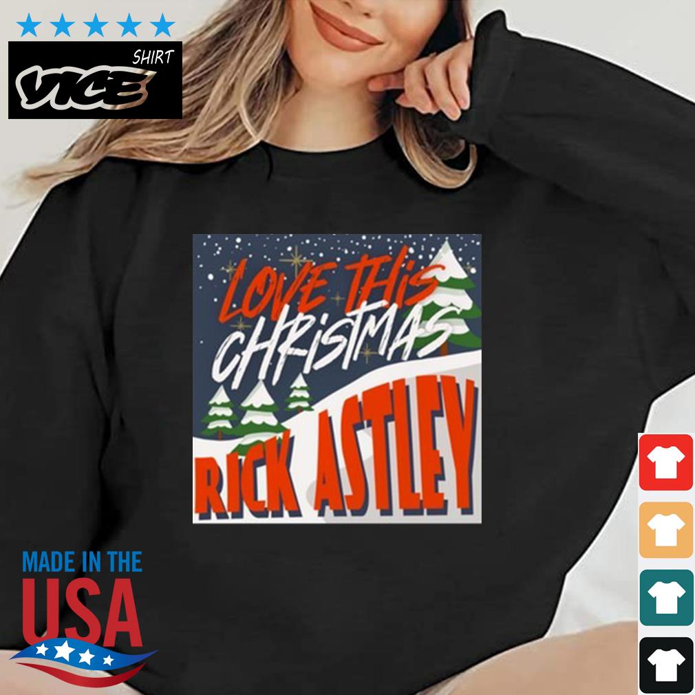 Rick Astley Love This Christmas Sweater