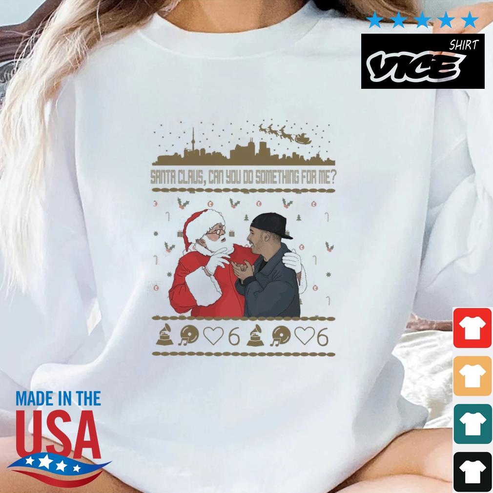 Santa Claus Can You Do Something For Me Drake Ugly Christmas Sweater