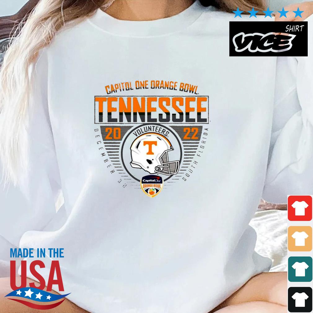 Tennessee Volunteers Capital One Orange Bowl 2022 Dec 30 South Florida Shirt