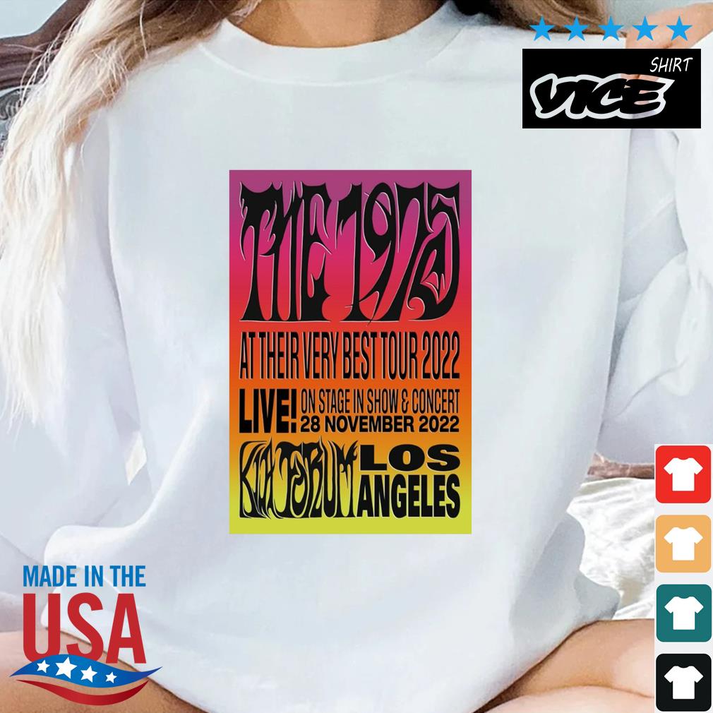 The 1975 Kia Forum Inglewood CA Nov 28 2022 Shirt