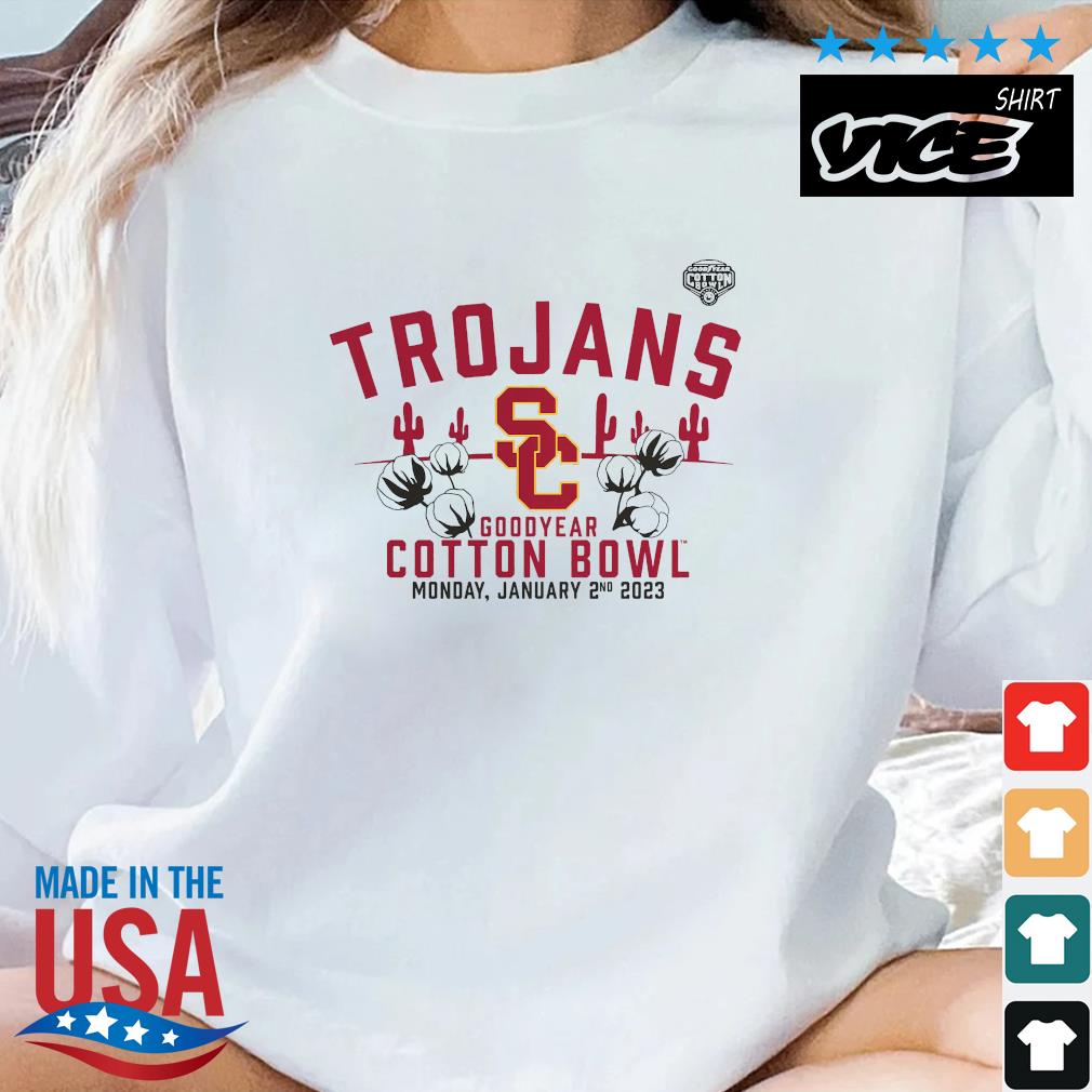 USC Trojans 2023 Goodyear Cotton Bowl Gameday Stadium Shirt