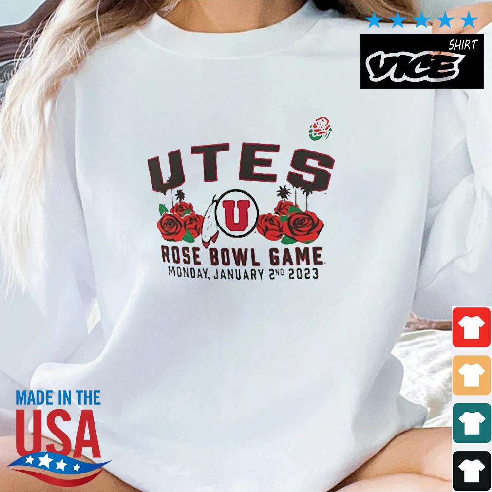 Utah Utes Rose Bowl Game Monday January 2nd 2023 Stadium Shirt