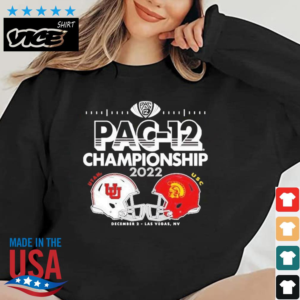 Utah Utes vs USC Trojans 2022 PAC 12 Championship Las Vegas Nevada Shirt