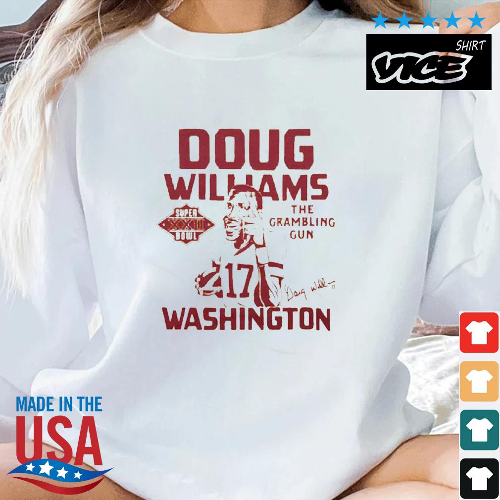 Washington Doug Williams Signature Shirt
