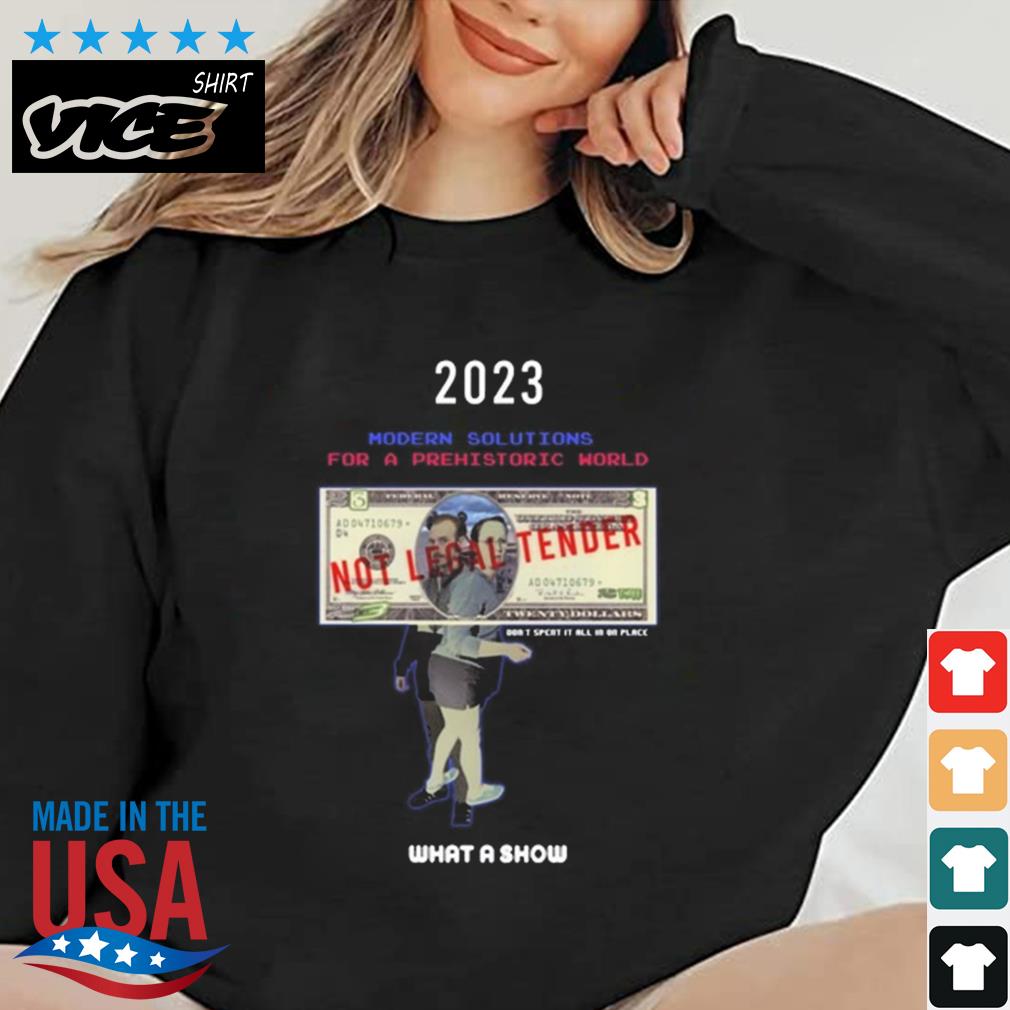 What A Show 2023 Modern Solutions For A Prehistoric World Shirt