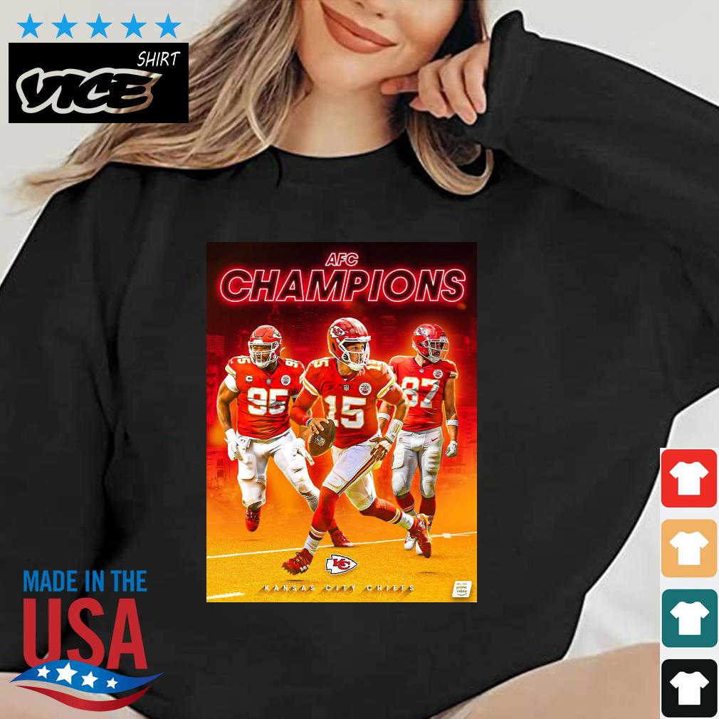 Kansas City Chiefs AFC Champions NFL 2023 Shirt