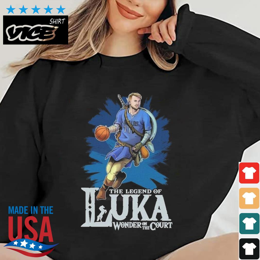 Luka Doncic The Legend of Luka Zelda Parody T-Shirt