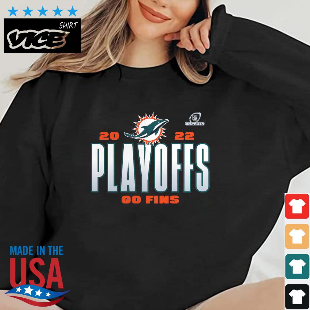 Miami Dolphins 2022 NFL Playoffs Our Time Go Fins Shirt