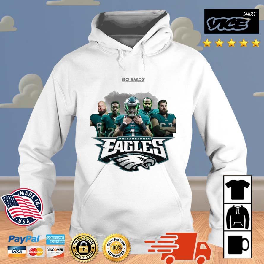 Official 2023 Go Eagles Vintage Super Bowl NFC Championship Philadelphia Eagles Shirt Vices hoodie trang