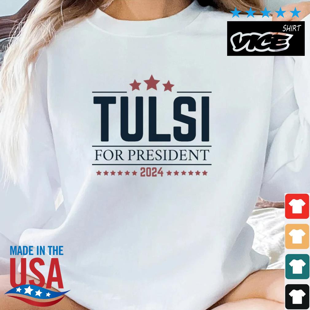 Official Tulsi Gabbard For President 2024 Shirt