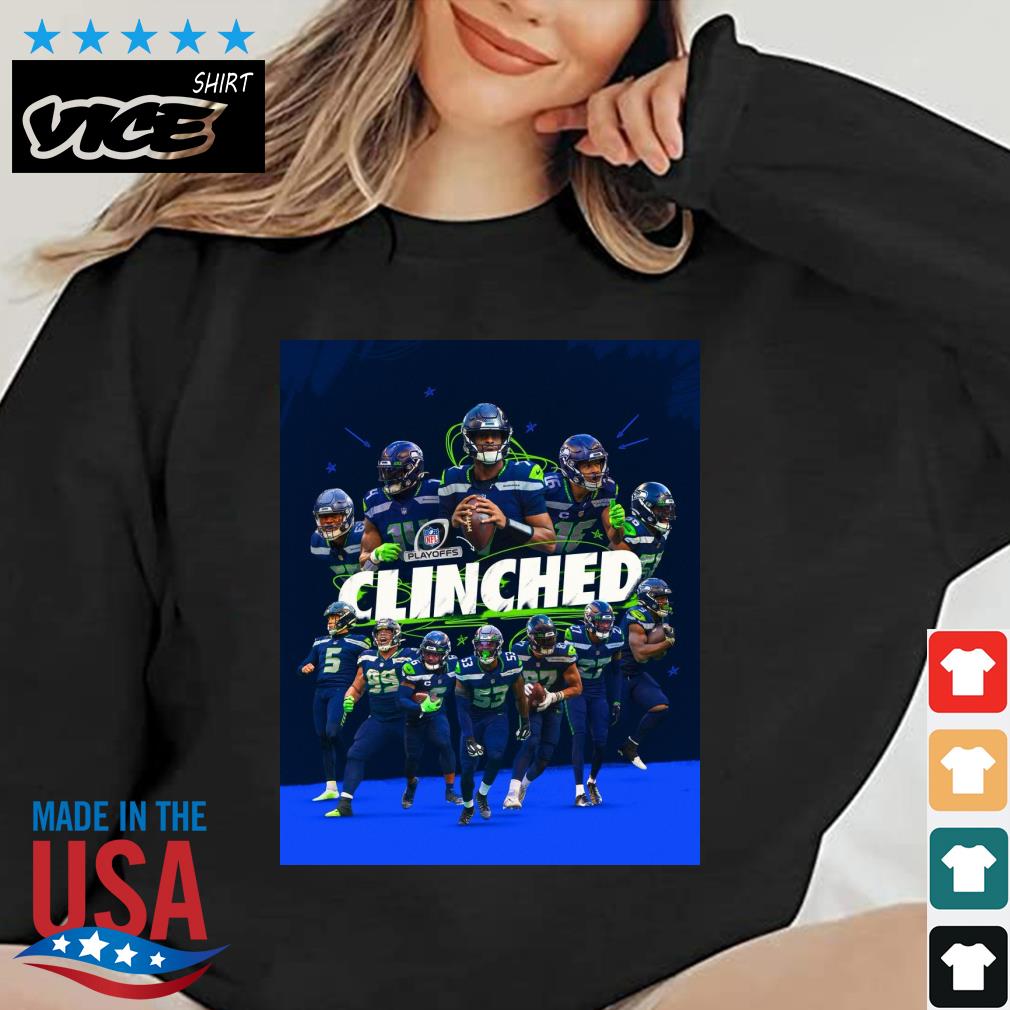 Seattle Seahawks The Show Goes On NFL Playoffs Clinched Shirt