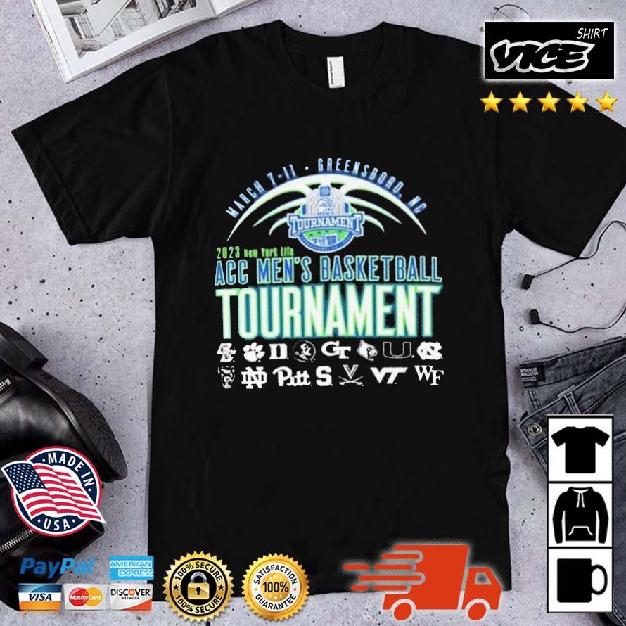 2023 New York Life Acc Men's Basketball Tournament shirt