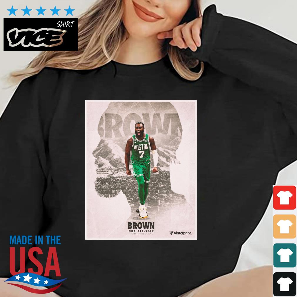 Boston Celtics It's Official Jaylen Brown NBA All-Star Shirt