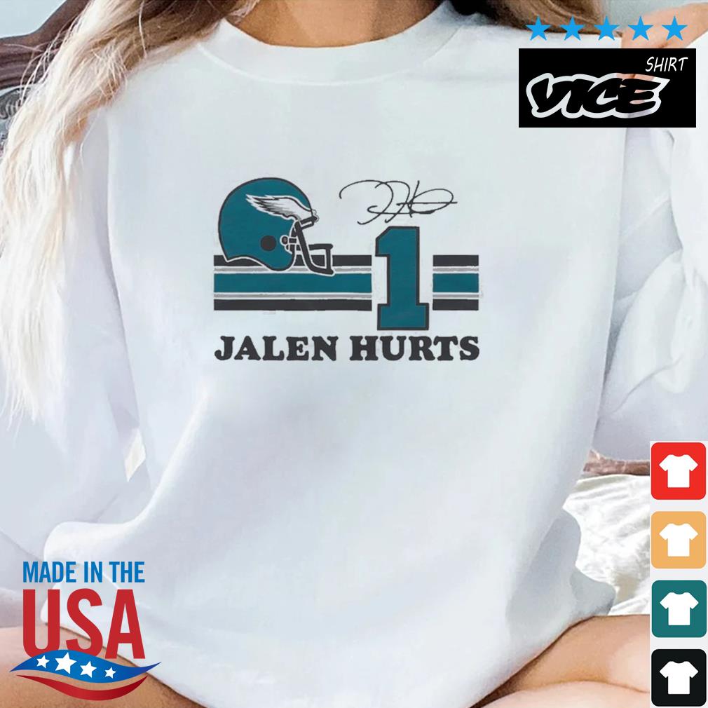 Eagles Jalen Hurts #1 Signature Shirt