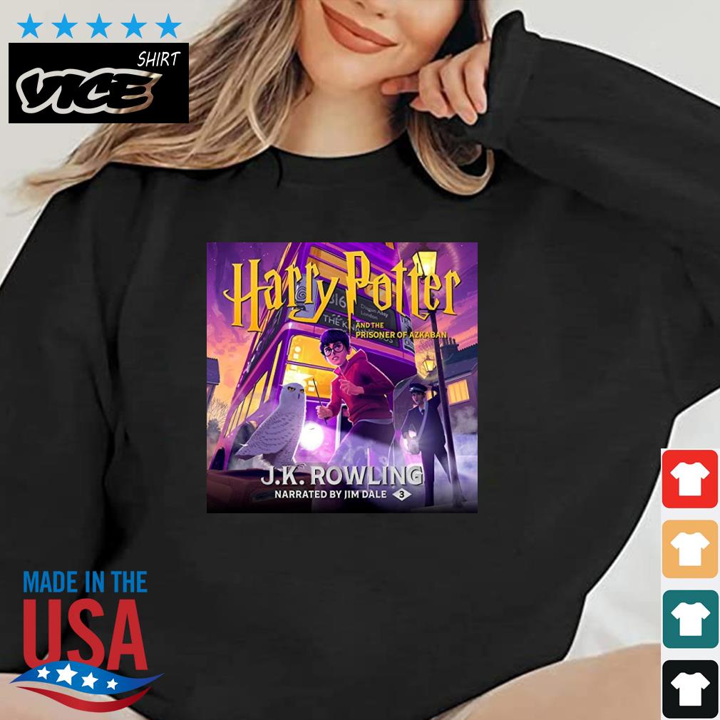 Harry Potter And The Prisoner Of Azkaban J K Rowling Narrated By Jim Dale 3 Shirt
