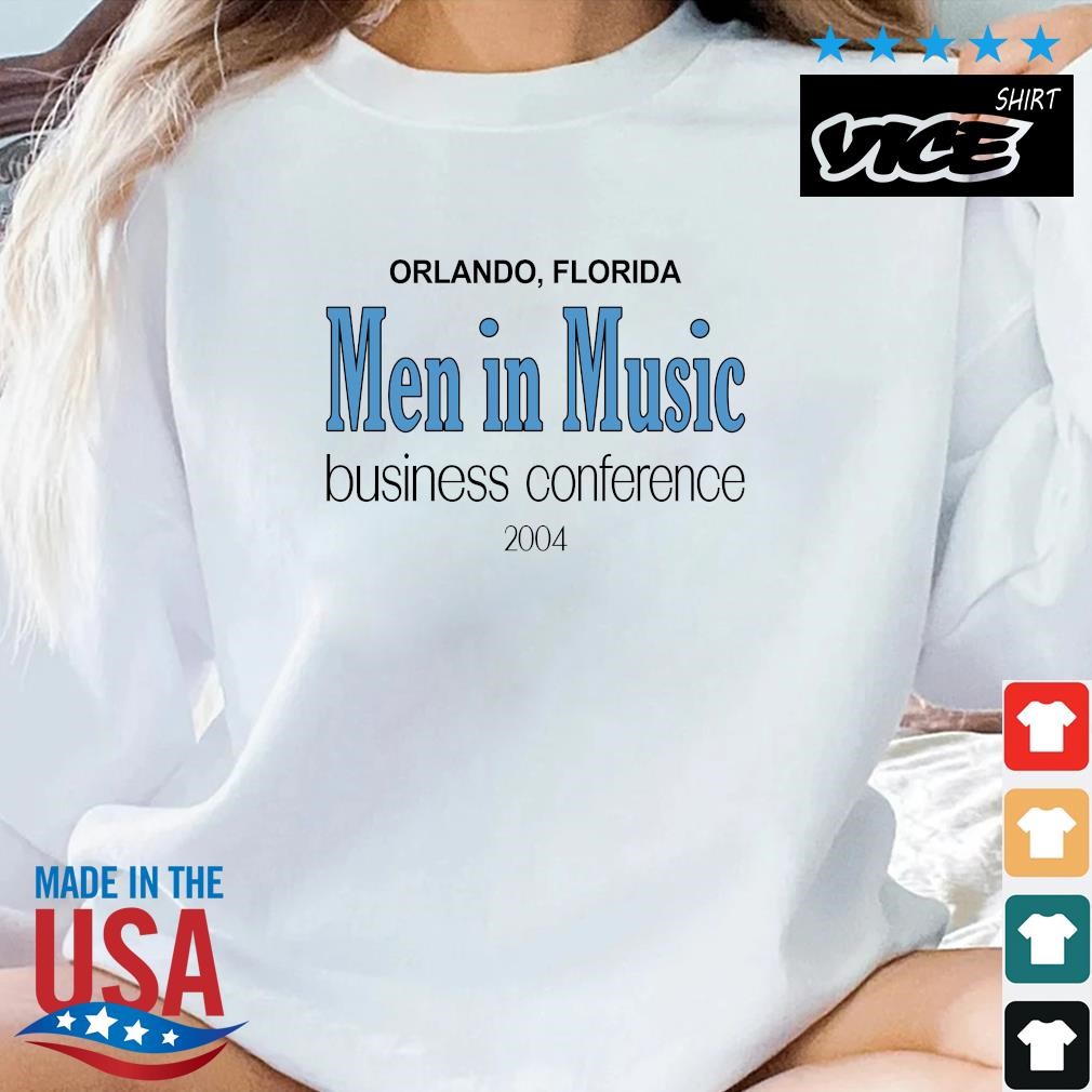 Premium Orlando Florida Men In Music Business Conference 2004 shirt