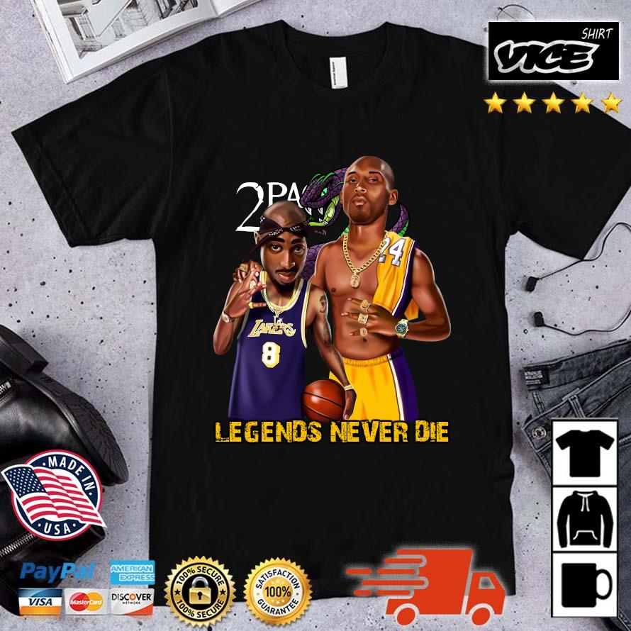 Best 2Pac Remember Me Kobe Bryant Lakers Legends Never Die Shirt
